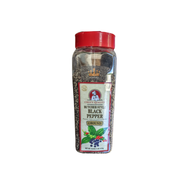 Chef's Secret - Ground Black Pepper 16 oz - 1 lb