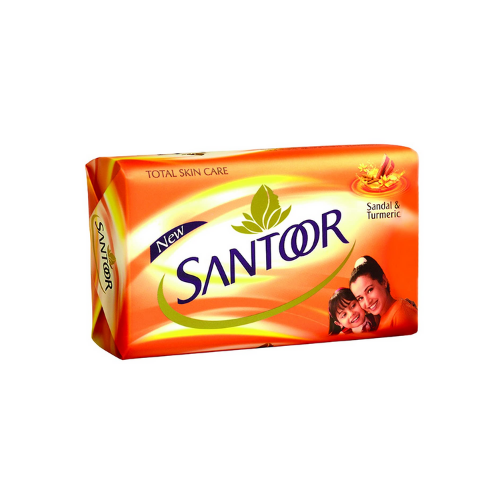 Santoor - Sandal and Turmeric Soap 150g