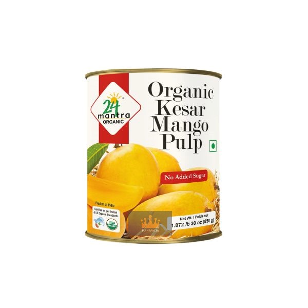 Mantra 24 Organic Kesar Mango Pulp