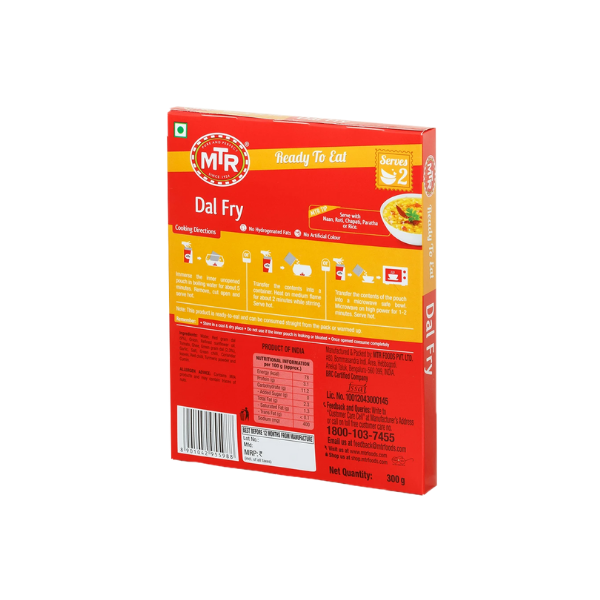 MTR - Dal Fry 300g - Image 2
