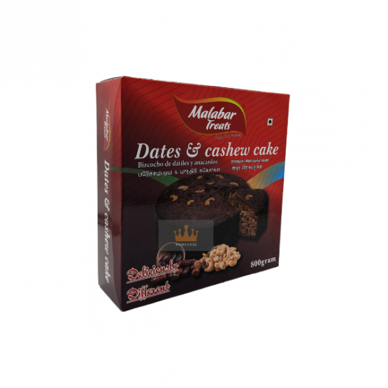 Malabar Treats - Dates & Cashew Cake 800g