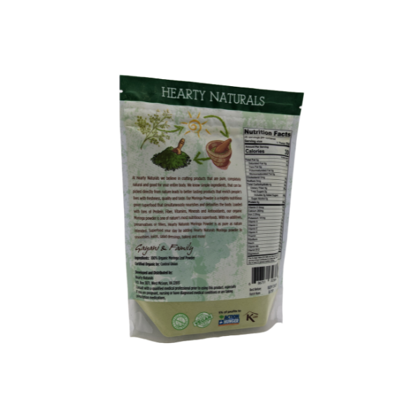 Hearty Naturals Organic Moringa Powder