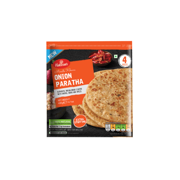 Haldiram Frozen Onion Paratha 400g Maharaja Store Online Desi Grocery