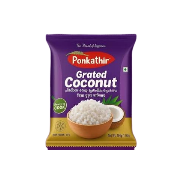 Ponkathir Frozen Grated Coconut